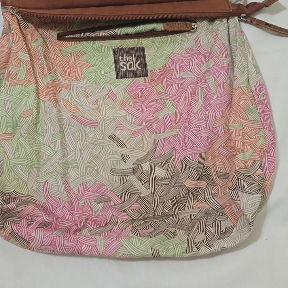 The Sak Backpack/crossbody Brown Leather Women's Bag